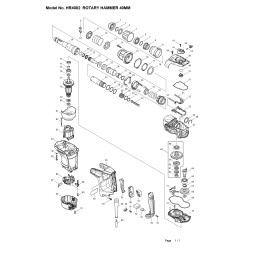 Makita HR4002 Kırıcı Delici için Yedek Parça Temini