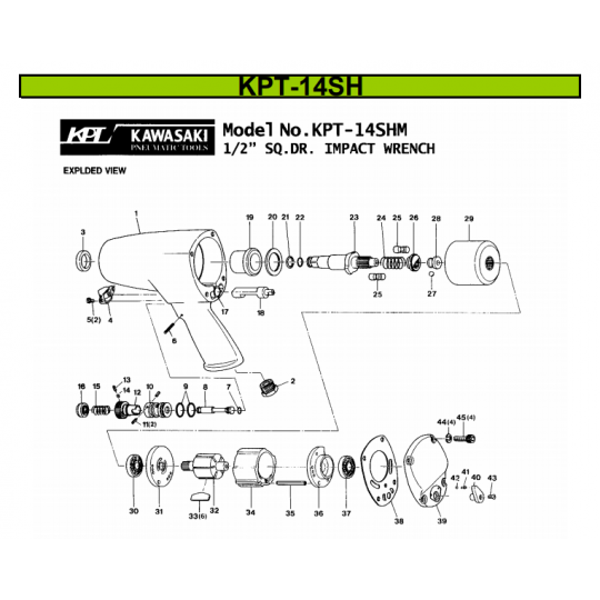 Kawasaki KPT-14SH 1/2