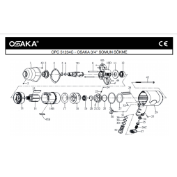 Osaka OPC 51234 C 3/4