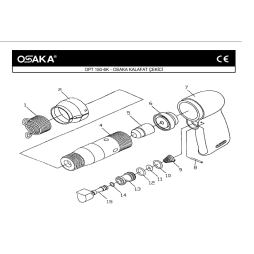 Osaka OPT 150-6K Havalı Kalafat Çekici İçin Yedek Parça Temini