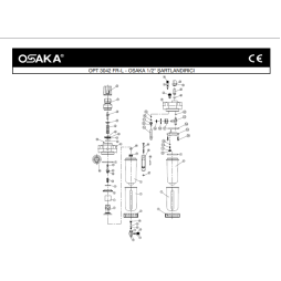 Osaka OPT 3042 FR-L 1/2 Hava Kompresör Şartlandırıcısı İçin Yedek Parça Temini