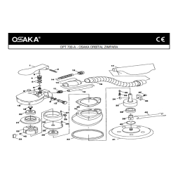 Osaka OPT 700 A Havalı Orbital Zımpara İçin Yedek Parça Temini