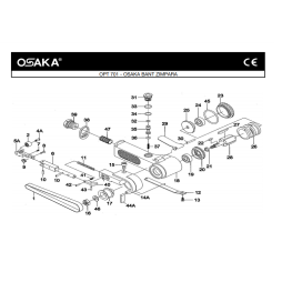 Osaka OPT 701 Havalı Bant Zımpara Makinesi İçin Yedek Parça Temini