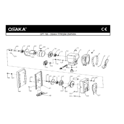 Osaka OPT 706 Havalı Titreşimli Zımpara İçin Yedek Parça Temini