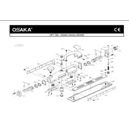 Osaka OPT 708 Havalı Rende İçin Yedek Parça Temini