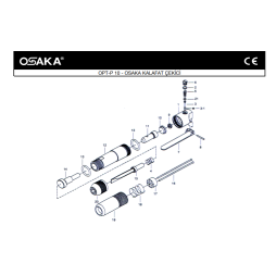Osaka OPT-P 10 Havalı Kalafat Çekici İçin Yedek Parça Temini