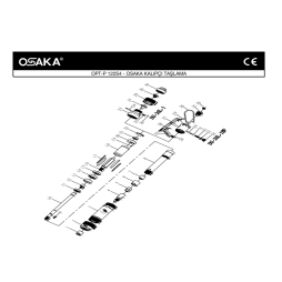 Osaka OPC 122S4 Havalı Kalıpçı Taşlama Makinesi İçin Yedek Parça Temini