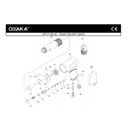 Osaka OPT-P 180-4 K Havalı Kalafat Çekici İçin Yedek Parça Temini