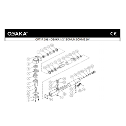 Osaka OPT-P 398 Havalı Cırcır Motoru İçin Yedek Parça Temini