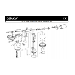 Osaka OPT-P 4000 R Havalı Perçin Tabancası İçin Yedek Parça Temini