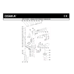 Osaka OPT-P 5012 Havalı Pop Perçin Tabancası İçin Yedek Parça Temini