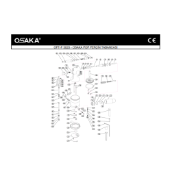 Osaka OPT-P 5020 Havalı Pop Perçin Tabancası İçin Yedek Parça Temini