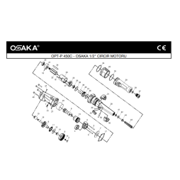 Osaka OPT-P 450 C Havalı Somun Sökme Makinesi İçin Yedek Parça Temini