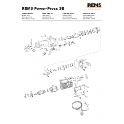 REMS Power-Press SE (572111 R220) İçin Yedek Parça Temini